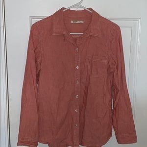 Button down long sleeve fall autumn shirt